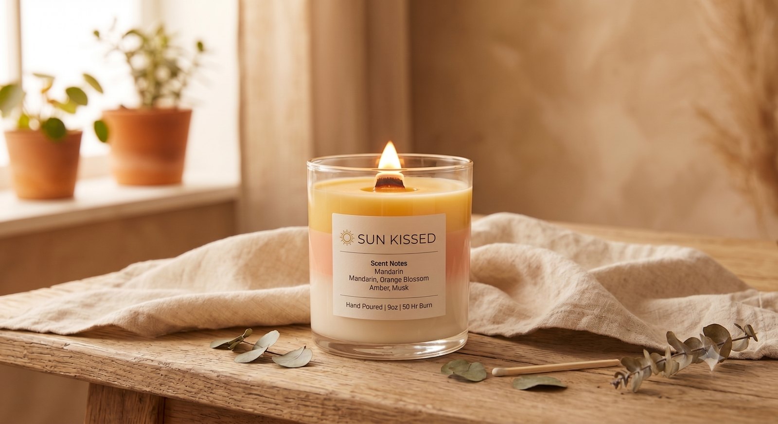 Sun Kissed scented candle
